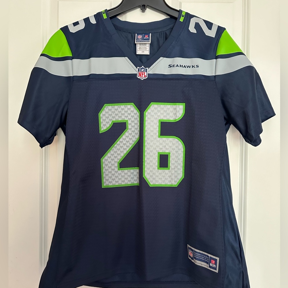 NFL Players Seattle Seahawks Griffin Jersey size kids large